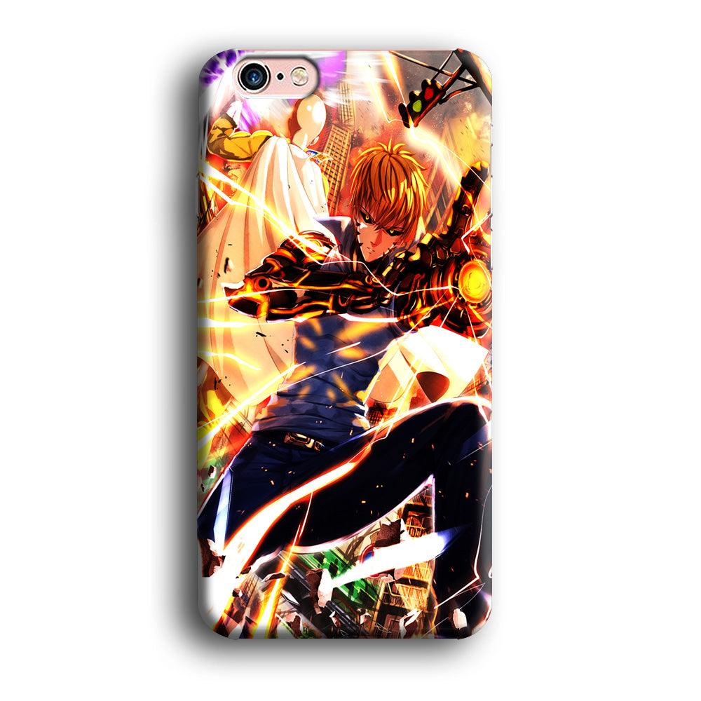 One Punch Man Genos Saitama iPhone 6 | 6s Case-Plastic / Full Wrap (3D Case)-Xtracase