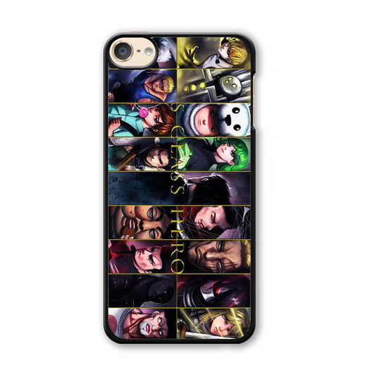 One Punch Man S-Class Hero iPod Touch 6 Case-Plastic / Black (2D Case)-Xtracase
