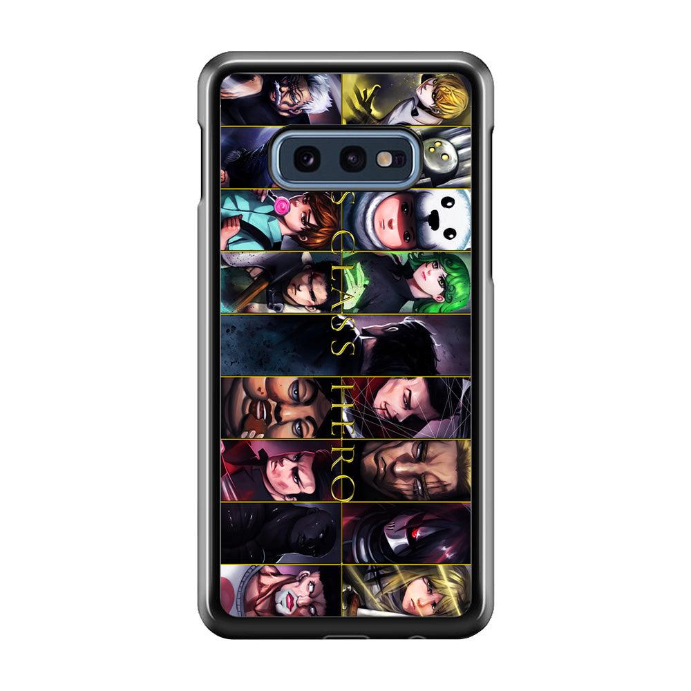 One Punch Man S-Class Hero Samsung Galaxy S10E Case-Plastic / Full Wrap (3D Case)-Xtracase
