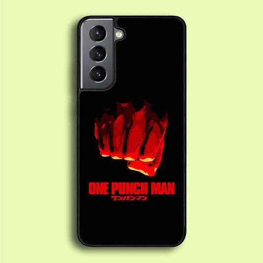 One Punch Man Saitama Fist Samsung Galaxy A16 Case-Rubber / White (2D Case)-Xtracase