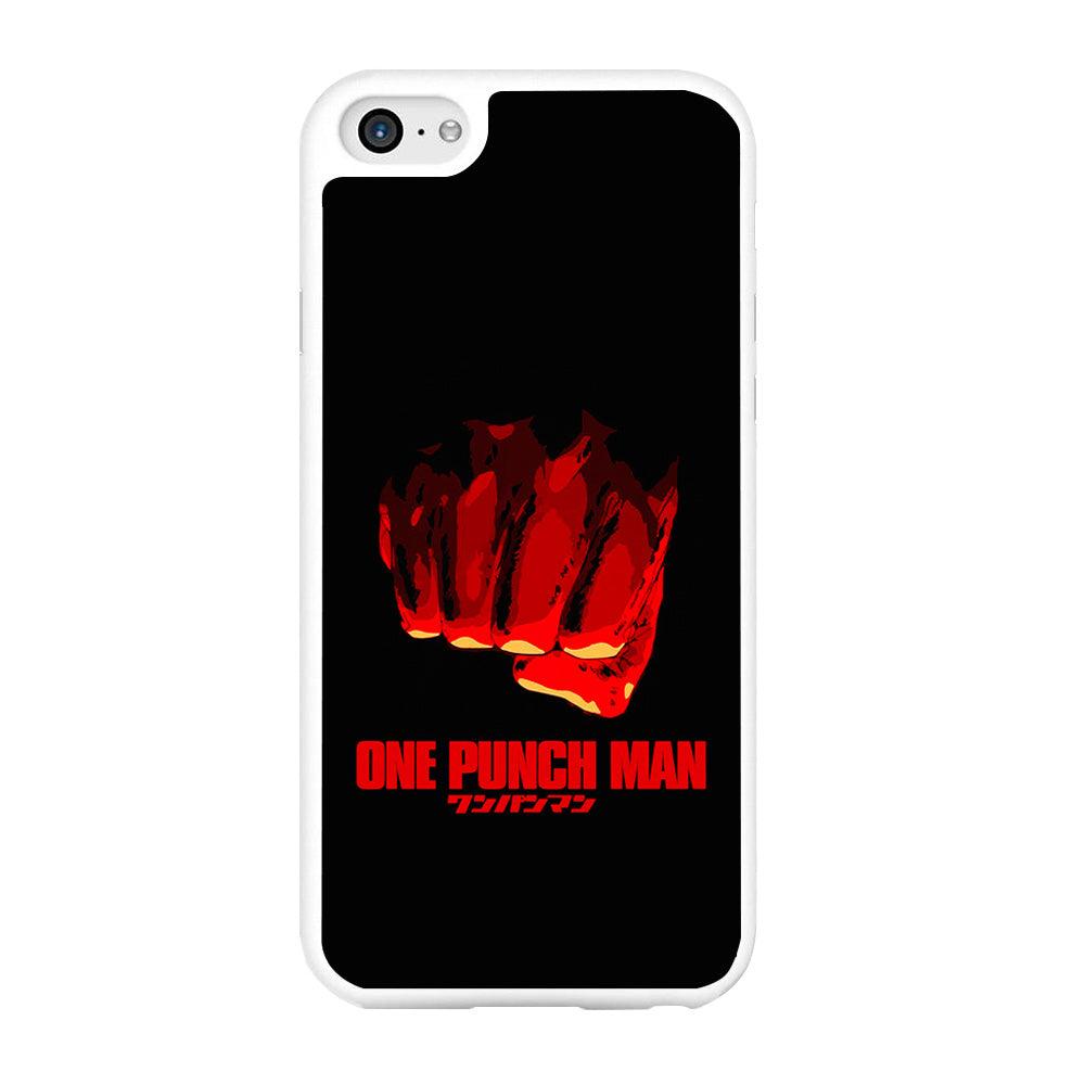 One Punch Man Saitama Fist iPhone 6 | 6s Case-Rubber / White (2D Case)-Xtracase