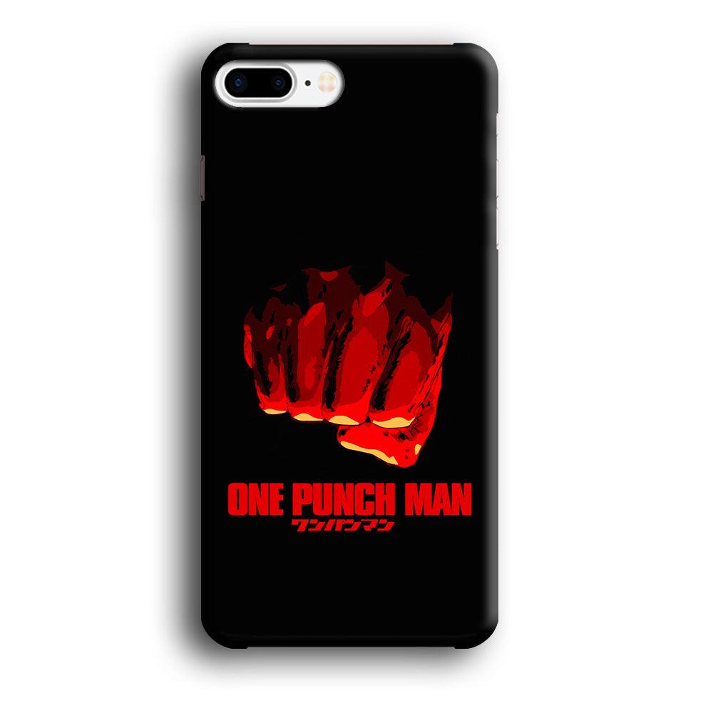 One Punch Man Saitama Fist iPhone 7 Plus Case-Plastic / Full Wrap (3D Case)-Xtracase