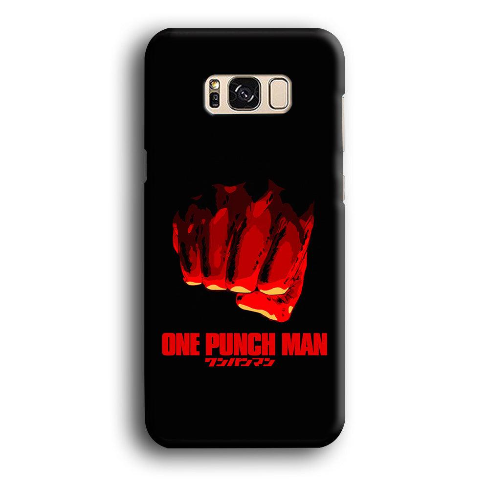 One Punch Man Saitama Fist Samsung Galaxy S8 Case-Plastic / Full Wrap (3D Case)-Xtracase