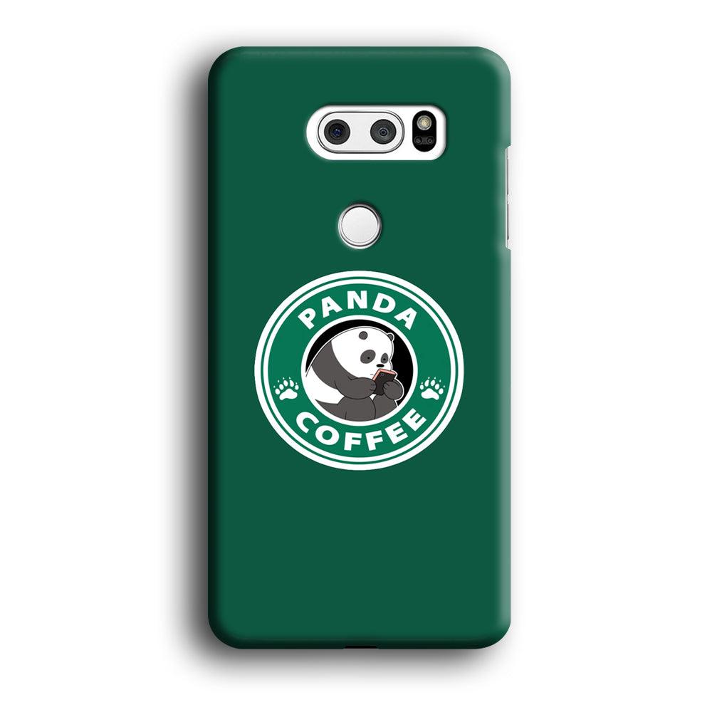 Panda Coffee LG V30 3D Case-Xtracase