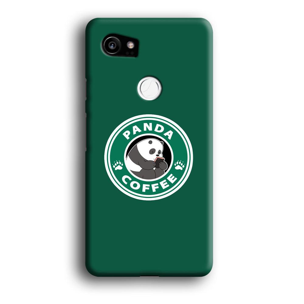 Panda Coffee Google Pixel 2 XL 3D Case-Xtracase