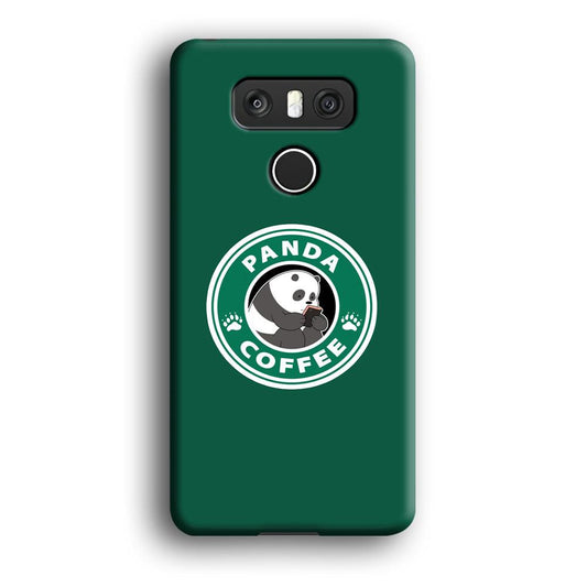 Panda Coffee LG G6 3D Case-Xtracase