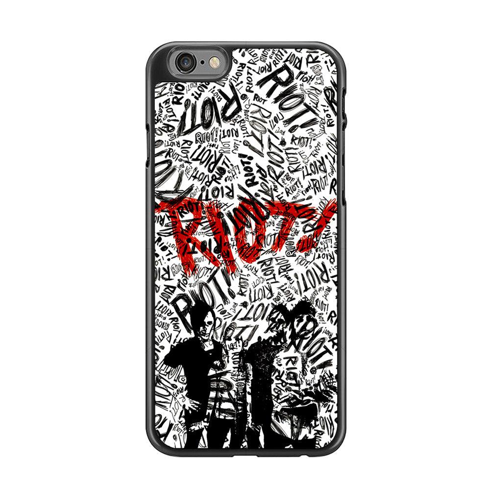 Paramore Riot! iPhone 6 | 6s Case-Rubber / Black (2D Case)-Xtracase