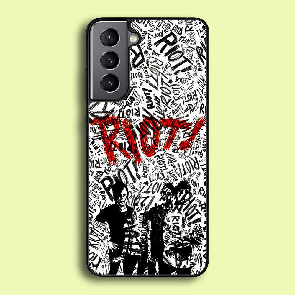 Paramore Riot! Samsung Galaxy A16 Case-Rubber / Black (2D Case)-Xtracase