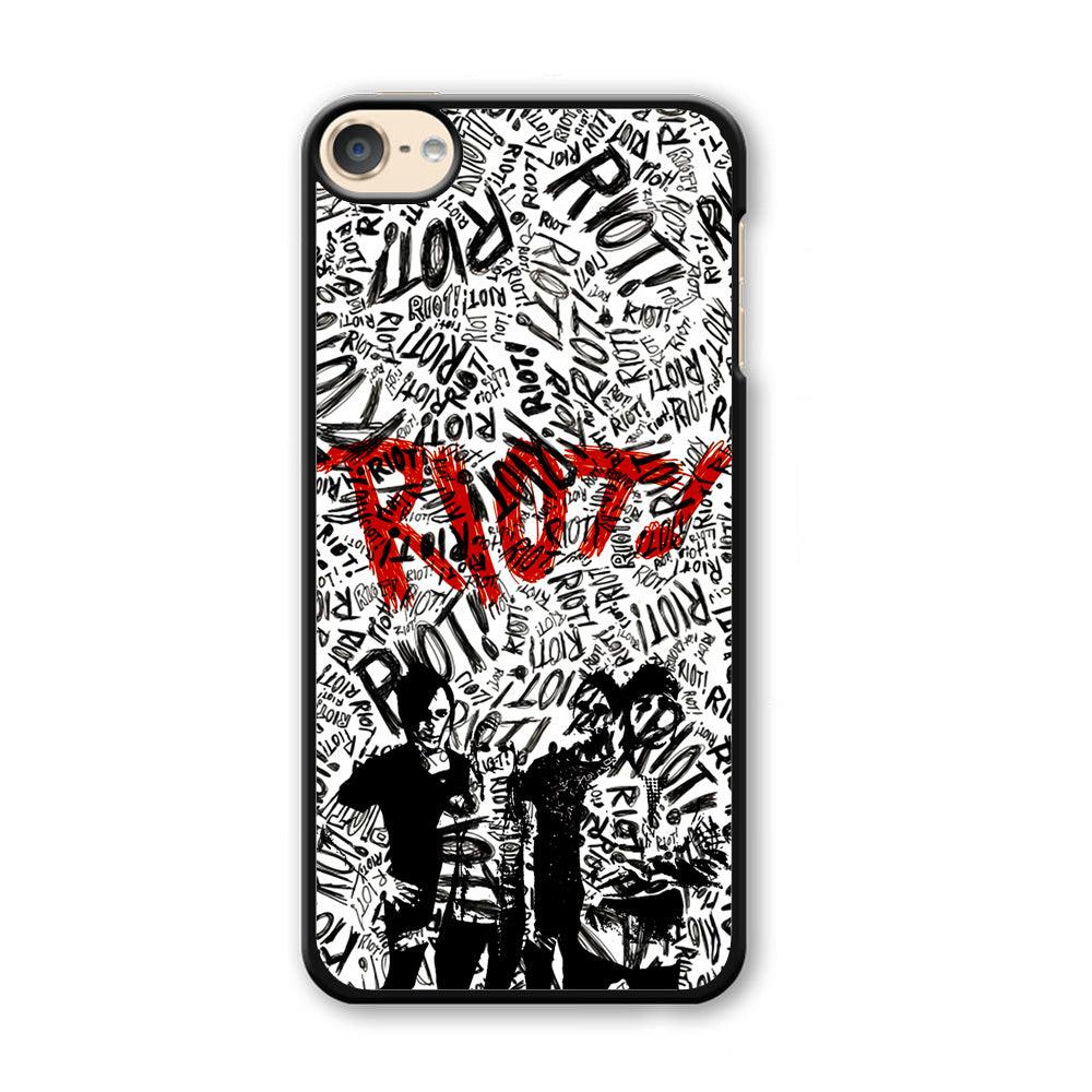 Paramore Riot! iPod Touch 6 Case-Plastic / Black (2D Case)-Xtracase