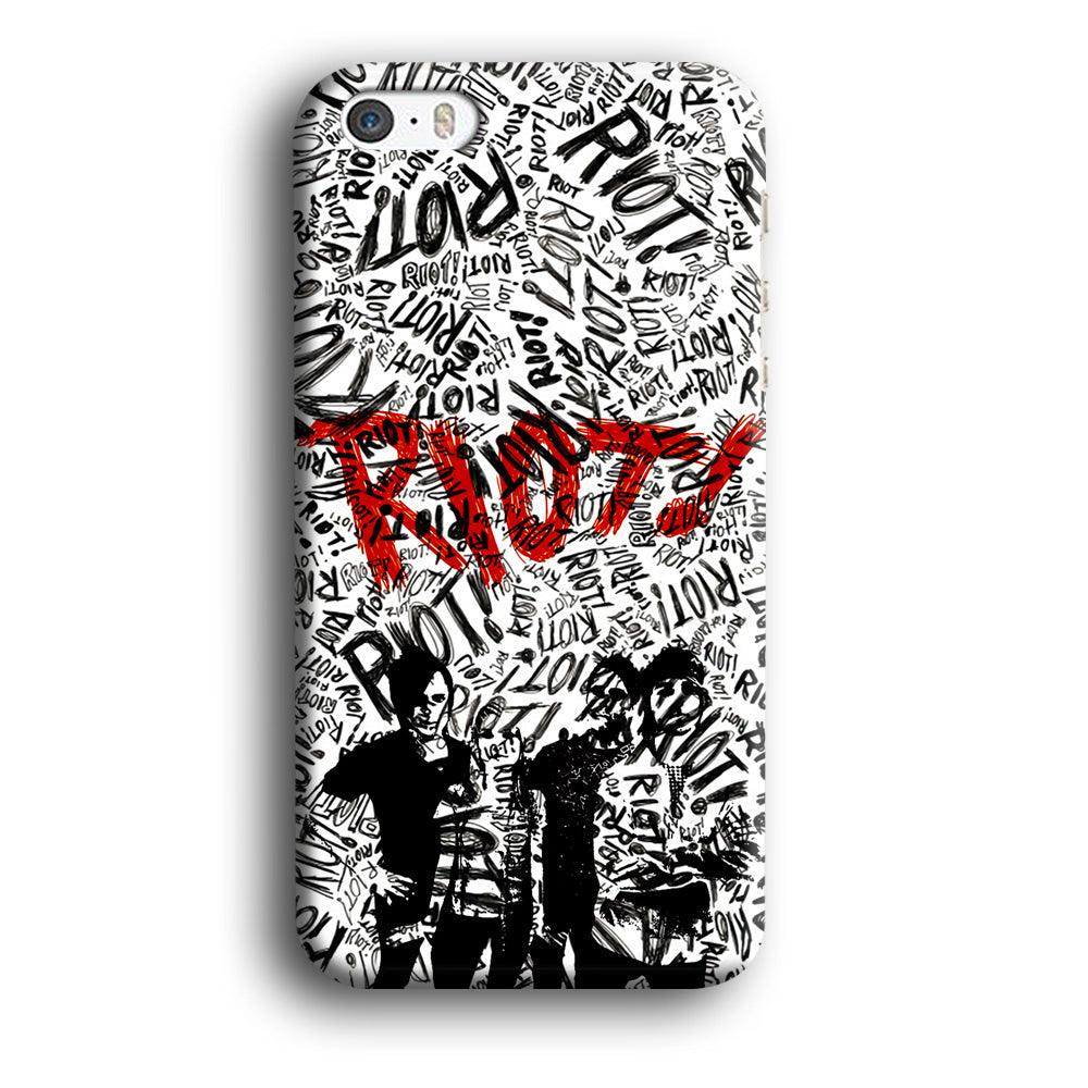 Paramore Riot! iPhone 5 | 5s Case-Plastic / Full Wrap (3D Case)-Xtracase