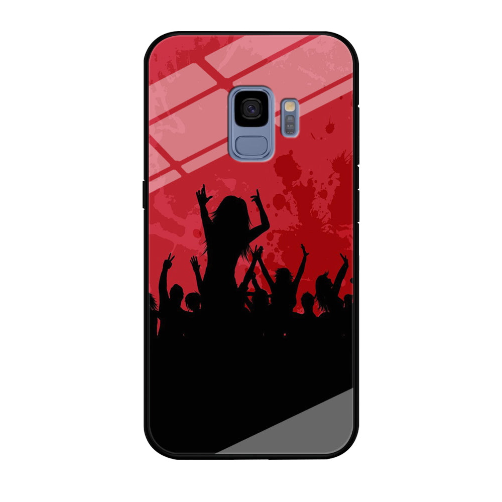 Party Silhouette Samsung Galaxy S9 Case