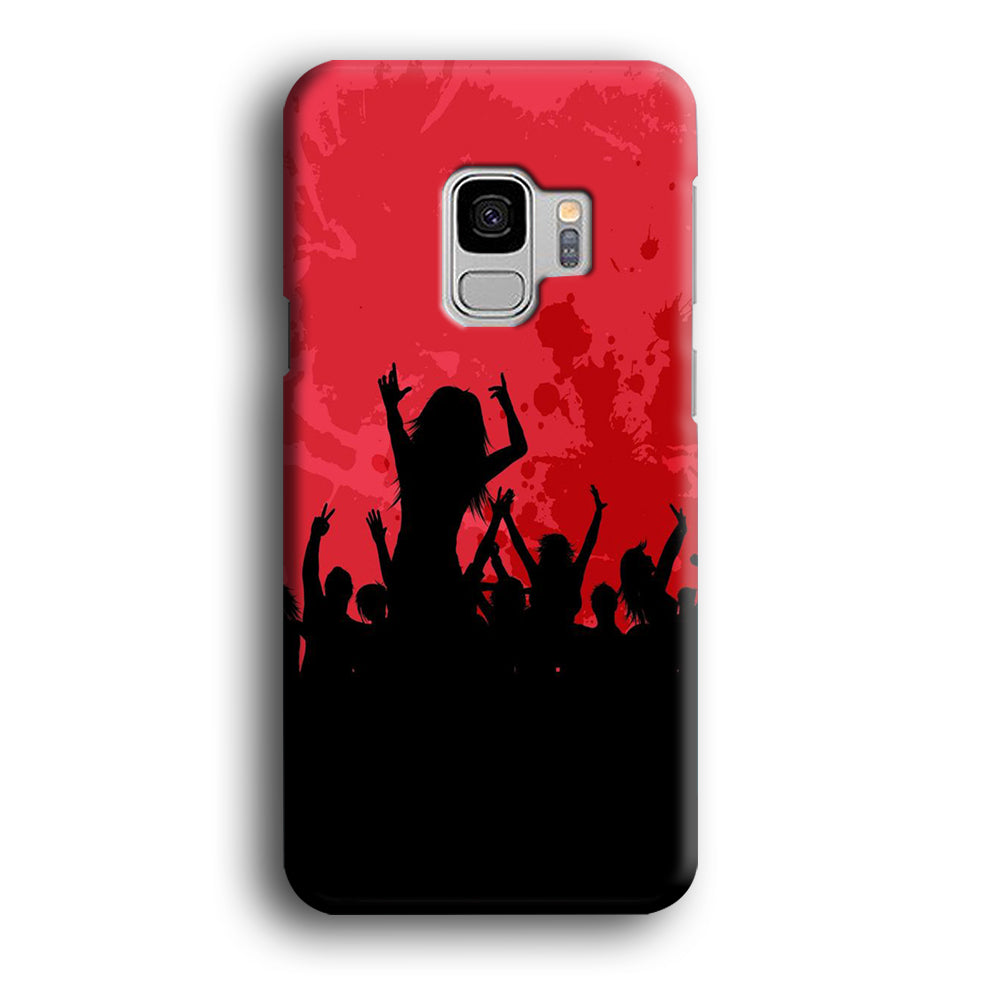 Party Silhouette Samsung Galaxy S9 Case