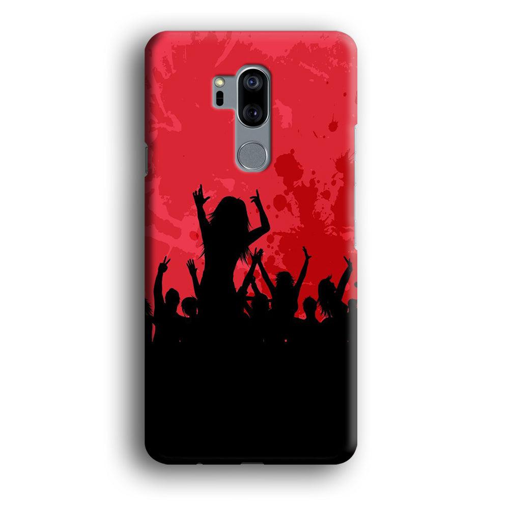 Party Silhouette LG G7 ThinQ 3D Case-Xtracase
