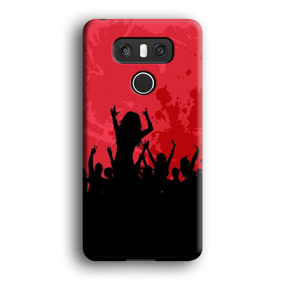 Party Silhouette LG G6 3D Case-Xtracase