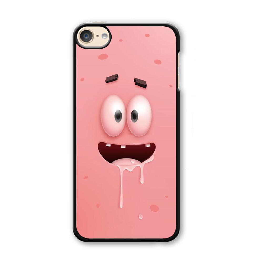 Patrick Star smiling face iPod Touch 6 Case-Plastic / Full Wrap (3D Case)-Xtracase