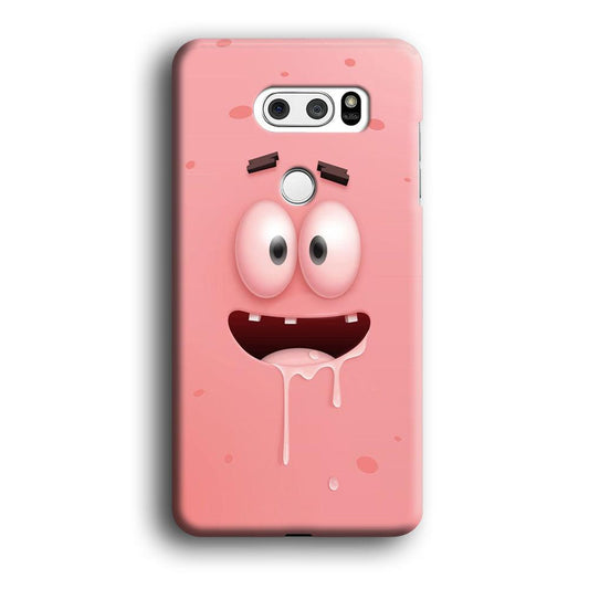 Patrick Star smiling face LG V30 3D Case-Xtracase