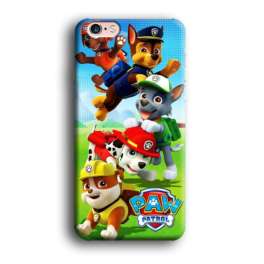Paw Patrol Five Dogs iPhone 6 | 6s Case-Plastic / Full Wrap (3D Case)-Xtracase
