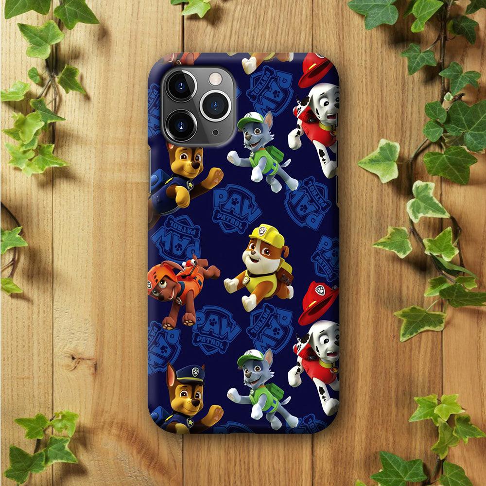 Paw Patrol Patern Blue iPhone 11 Pro Max Case-Xtracase
