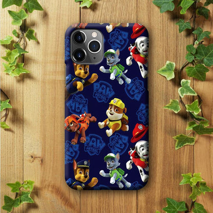 Paw Patrol Patern Blue iPhone 11 Pro Max Case-Xtracase