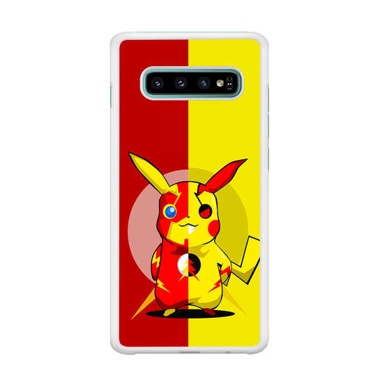 Pikachu and Flash Crossover Samsung Galaxy S10 Case