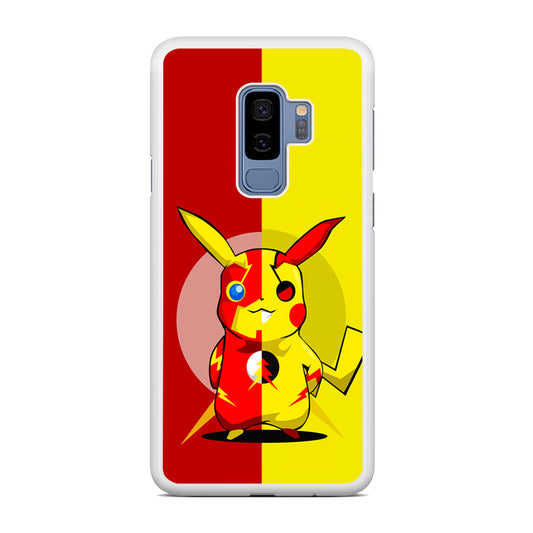 Pikachu and Flash Crossover Samsung Galaxy S9 Plus Case