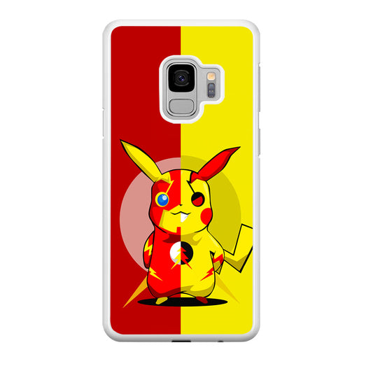 Pikachu and Flash Crossover Samsung Galaxy S9 Case
