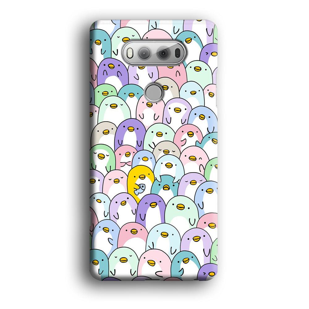 Pinguins Doodle LG V20 3D Case-Xtracase