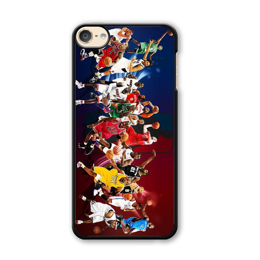 Players NBA Sports iPod Touch 6 Case-Plastic / White (2D Case)-Xtracase