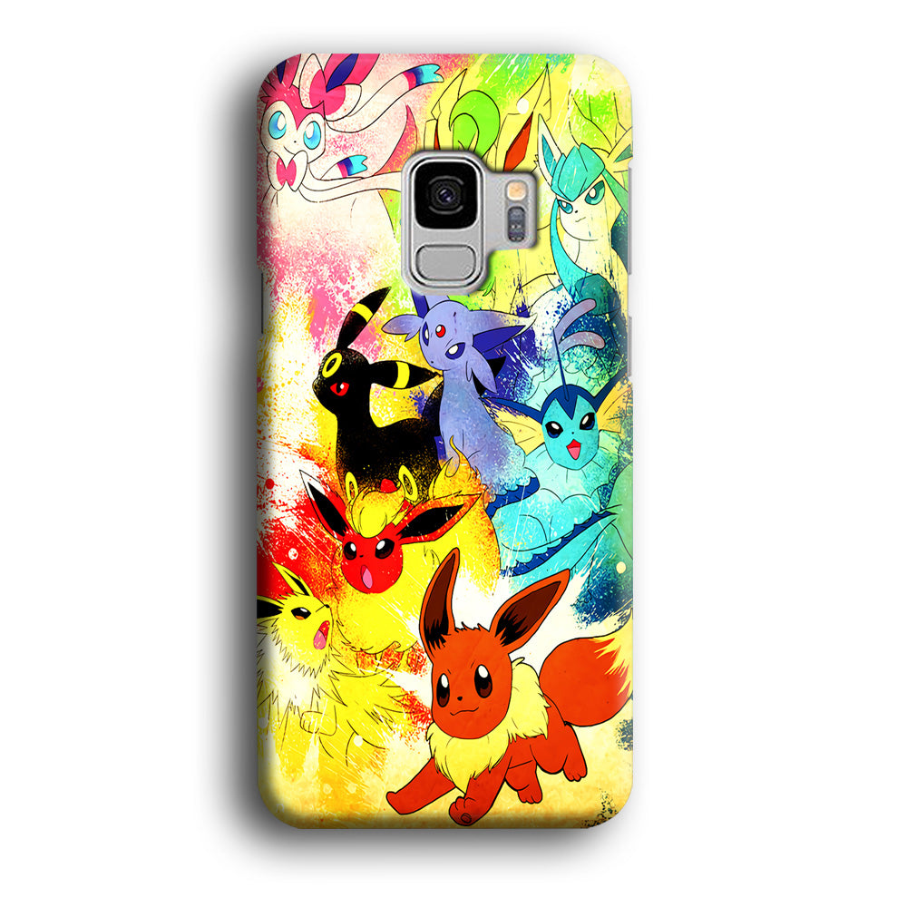 Pokemon Eevee Painting Samsung Galaxy S9 Case