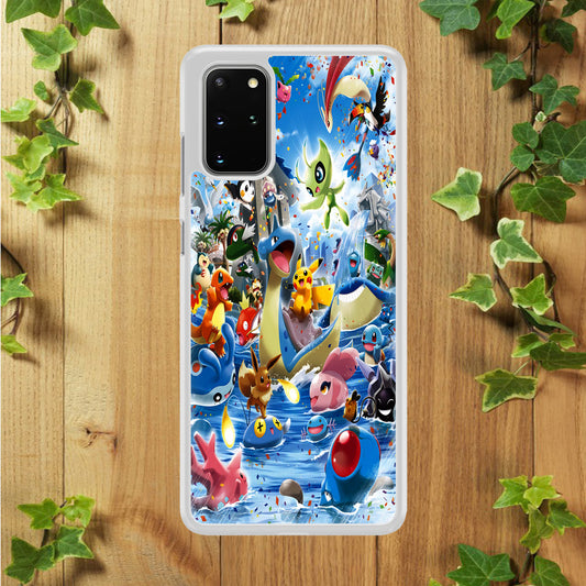 Pokemon Party Samsung Galaxy S20 Plus Case