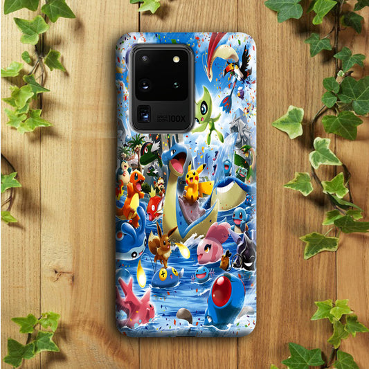Pokemon Party Samsung Galaxy S20 Ultra Case