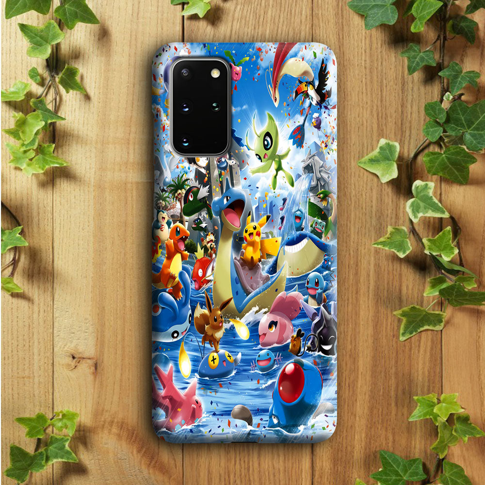 Pokemon Party Samsung Galaxy S20 Plus Case