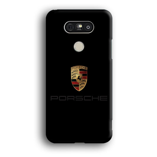 Porsche Logo Black LG G5 3D Case