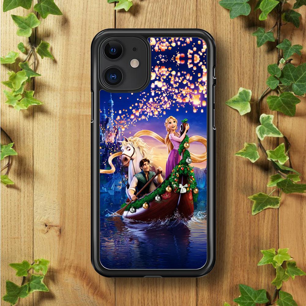 Princess Rapunzel iPhone 11 Case-Rubber / Black (2D Case)-Xtracase