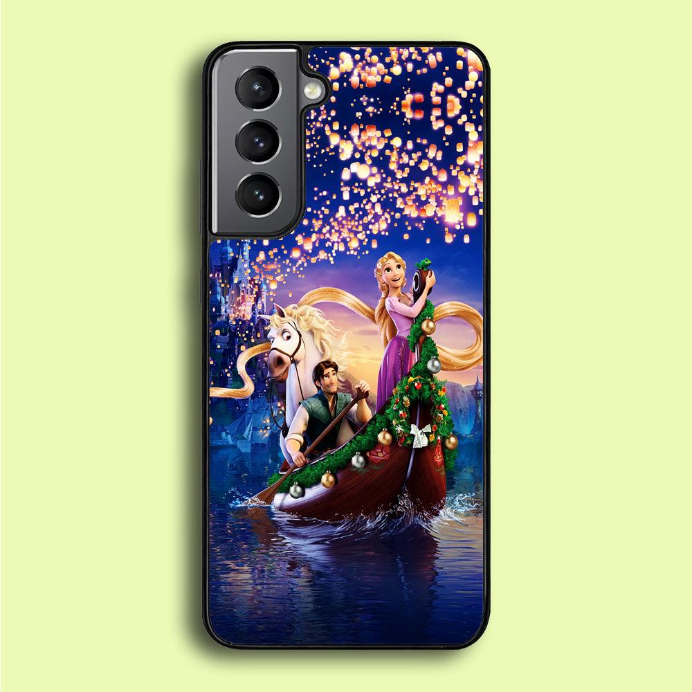 Princess Rapunzel Samsung Galaxy A16 Case-Rubber / Black (2D Case)-Xtracase