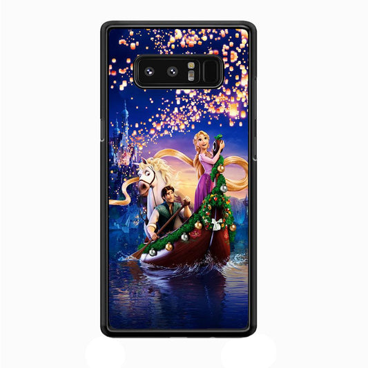 Princess Rapunzel Samsung Galaxy Note 8 Case-Rubber / White (2D Case)-Xtracase