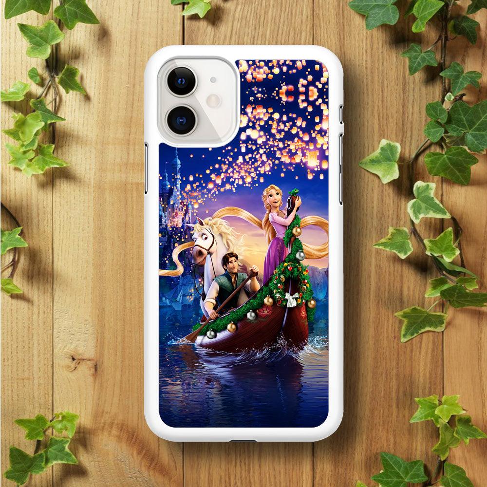 Princess Rapunzel iPhone 11 Case-Rubber / White (2D Case)-Xtracase
