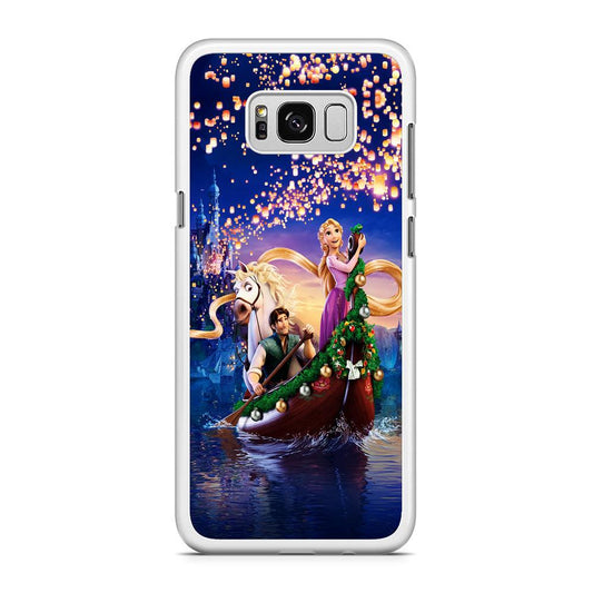 Princess Rapunzel Samsung Galaxy S8 Case-Rubber / White (2D Case)-Xtracase