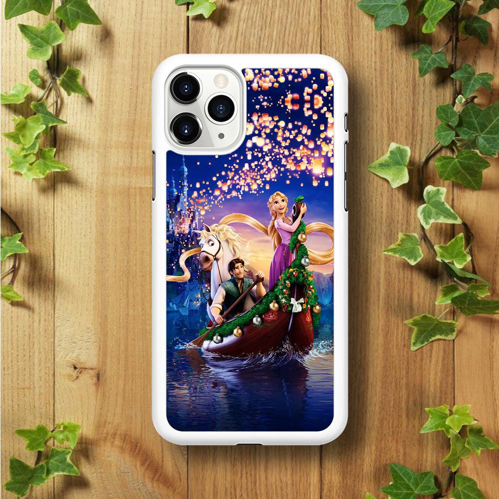 Princess Rapunzel iPhone 11 Pro Case-Rubber / White (2D Case)-Xtracase