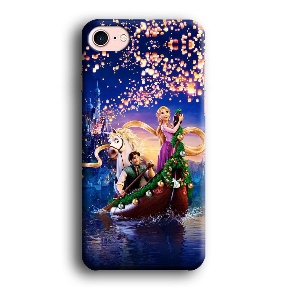 Princess Rapunzel iPhone 7 Case-Plastic / Full Wrap (3D Case)-Xtracase