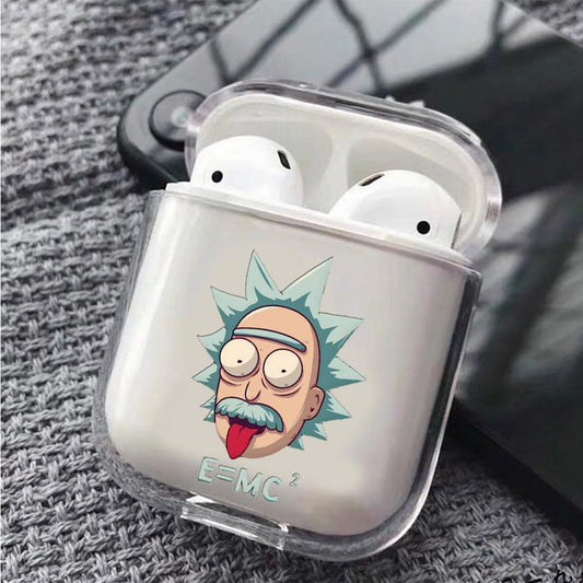 Professor Rick Protective Clear Case Cover For Apple Airpods-Xtracase
