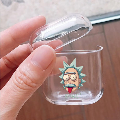 Professor Rick Protective Clear Case Cover For Apple Airpods-Xtracase