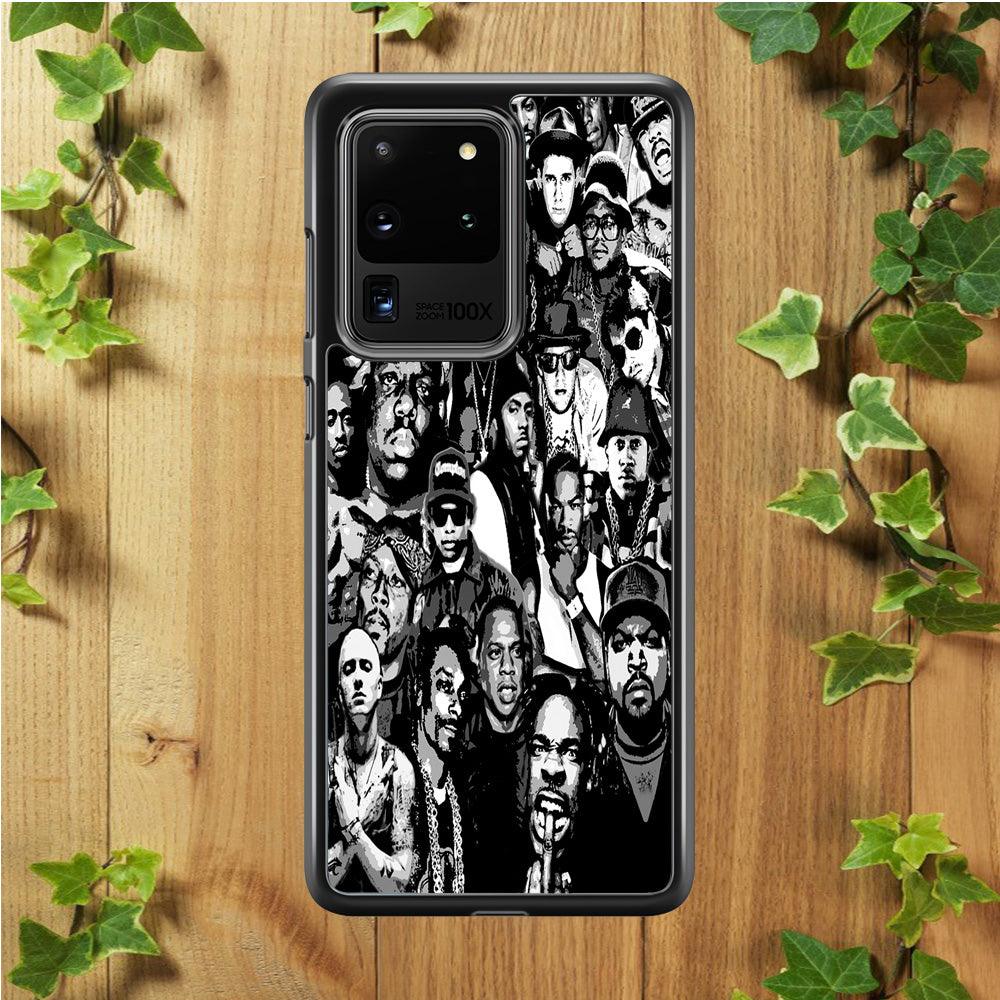Rap Legends Notorious Samsung Galaxy S20 Ultra Case-Plastic / Full Wrap (3D Case)-Xtracase