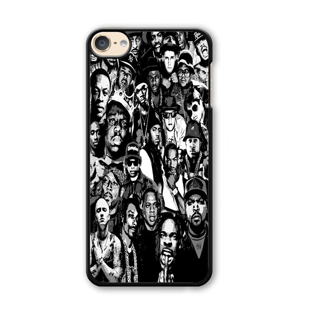 Rap Legends Notorious iPod Touch 6 Case-Plastic / White (2D Case)-Xtracase