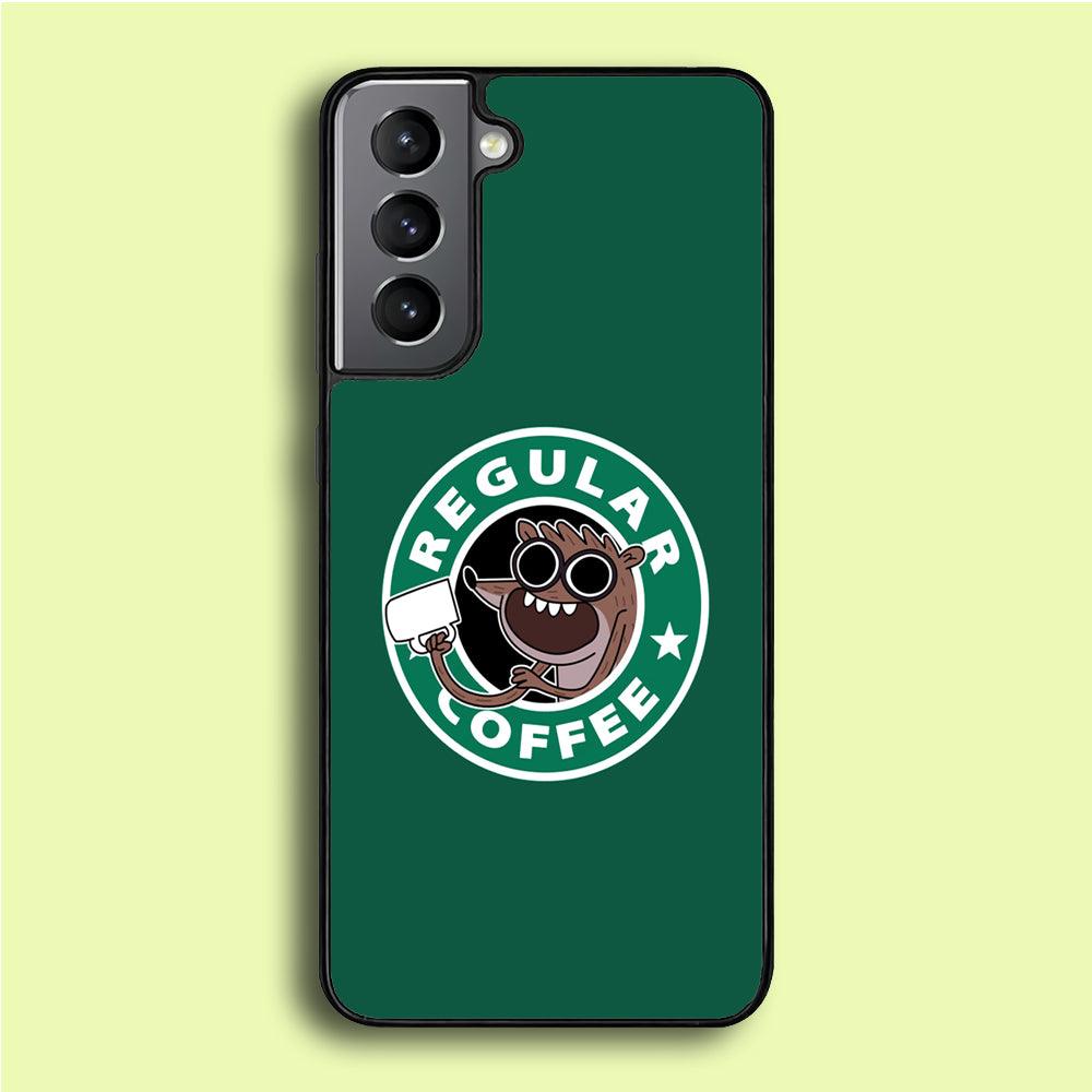 Regular Coffee Samsung Galaxy A16 Case-Rubber / White (2D Case)-Xtracase