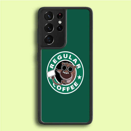 Regular Coffee Samsung Galaxy S21 Ultra Case-Plastic / Full Wrap (3D Case)-Xtracase