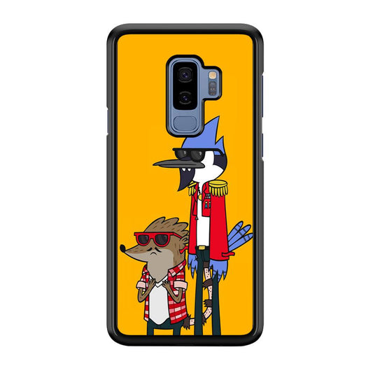 Regular Show Rigby and Mordecai Samsung Galaxy S9 Plus Case-Plastic / Full Wrap (3D Case)-Xtracase