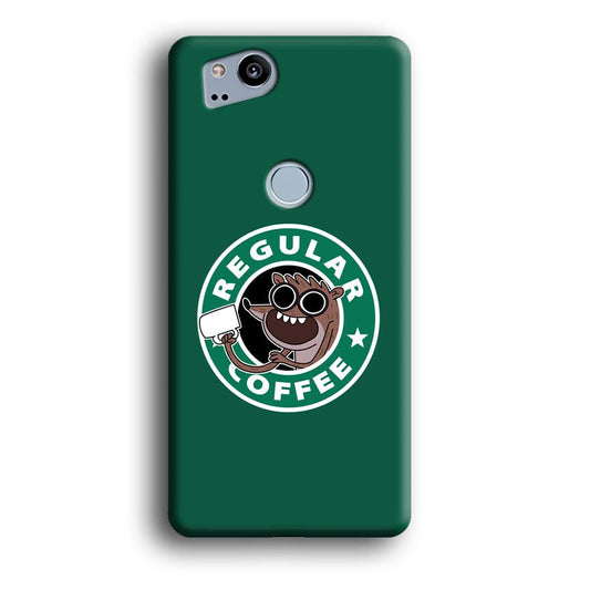 Regular Coffee Google Pixel 2 3D Case-Xtracase