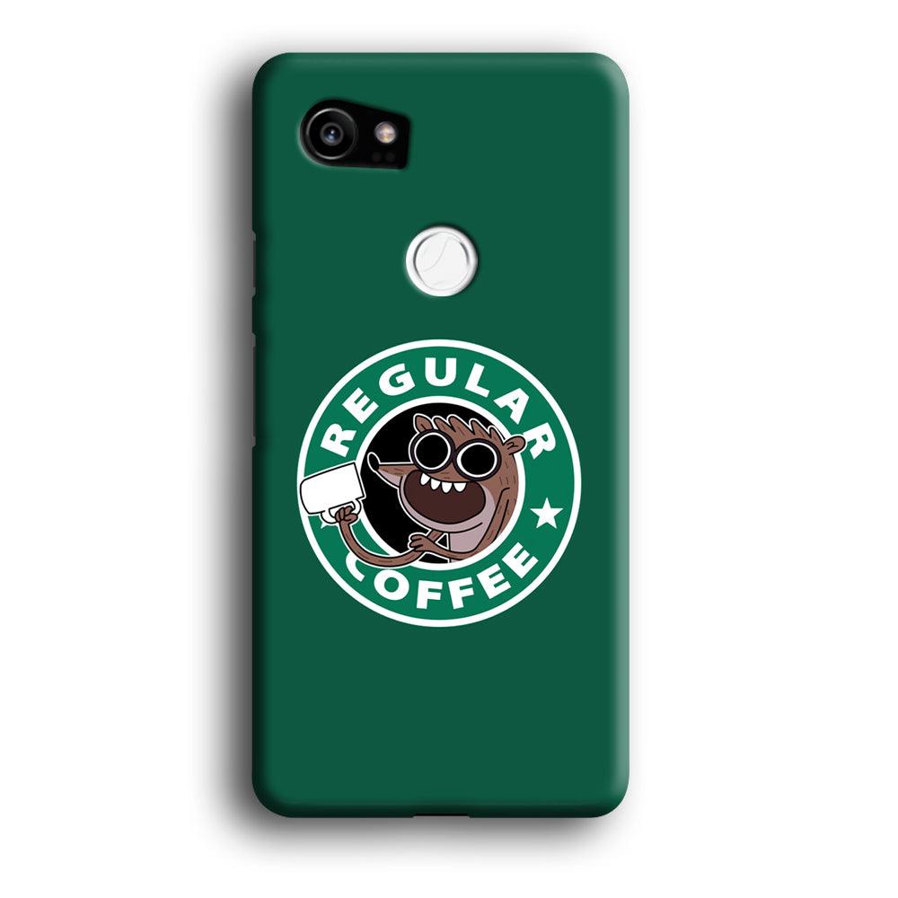 Regular Coffee Google Pixel 2 XL 3D Case-Xtracase