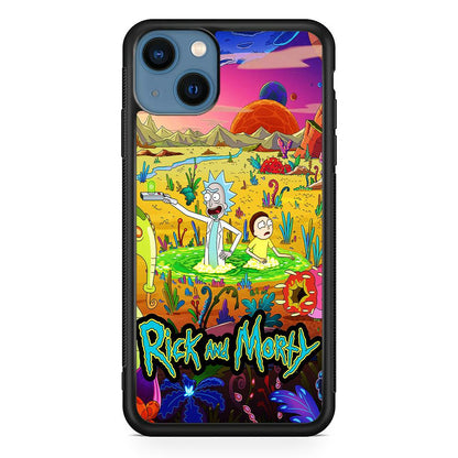 Rick and Morty Art Poster iPhone 13 Mini Case-Xtracase